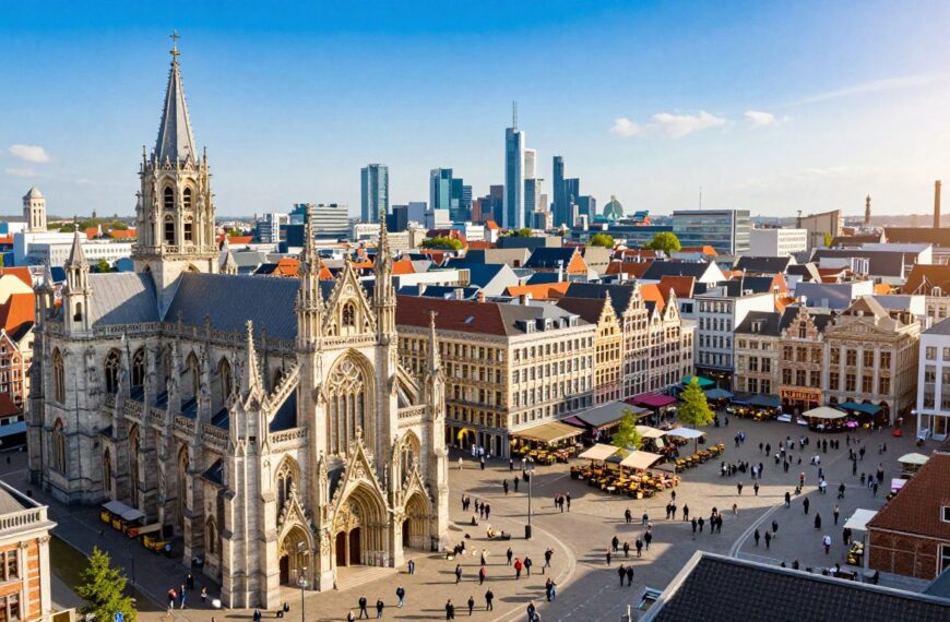 Gdzie leży Antwerpia