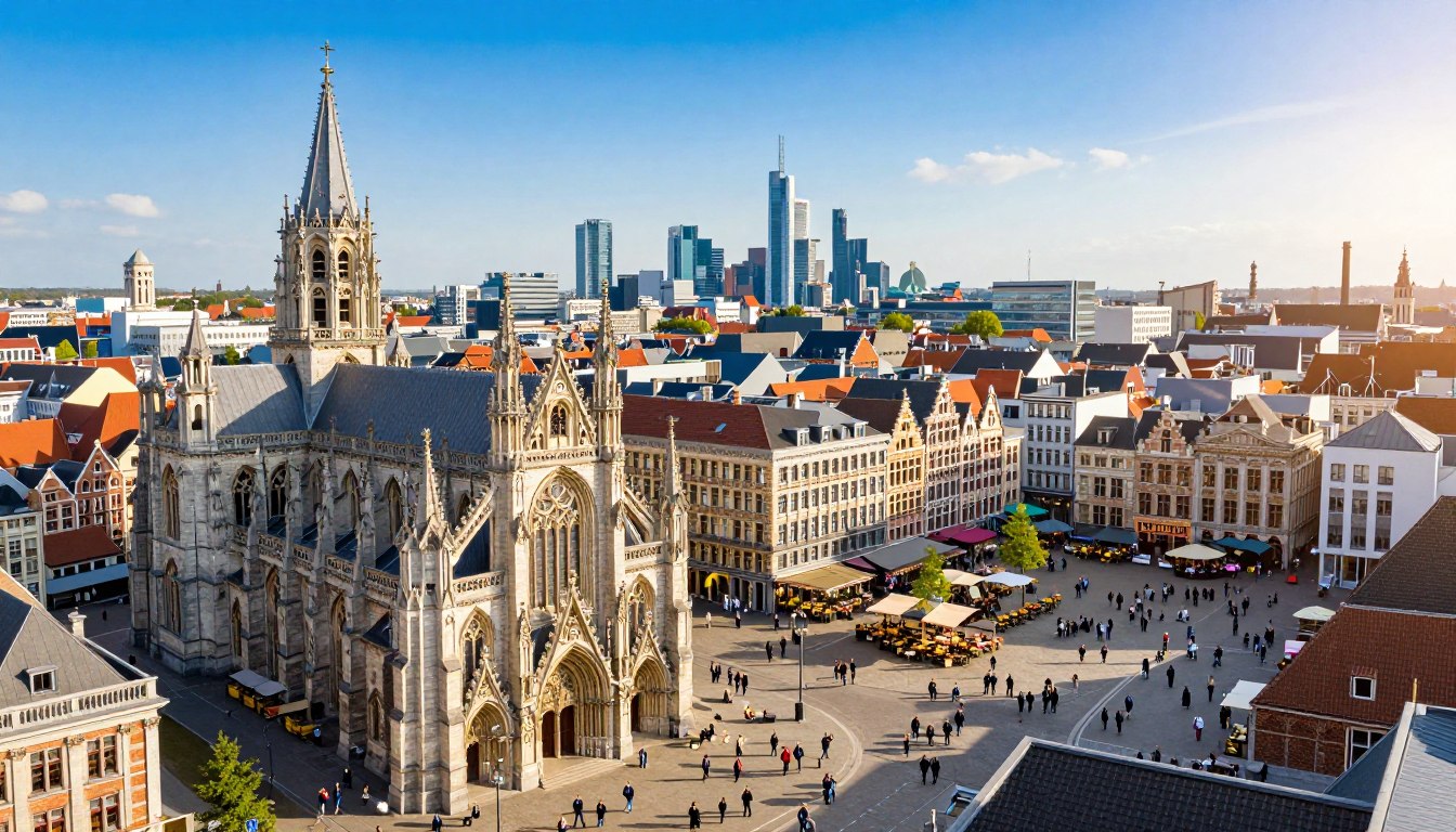 Gdzie leży Antwerpia