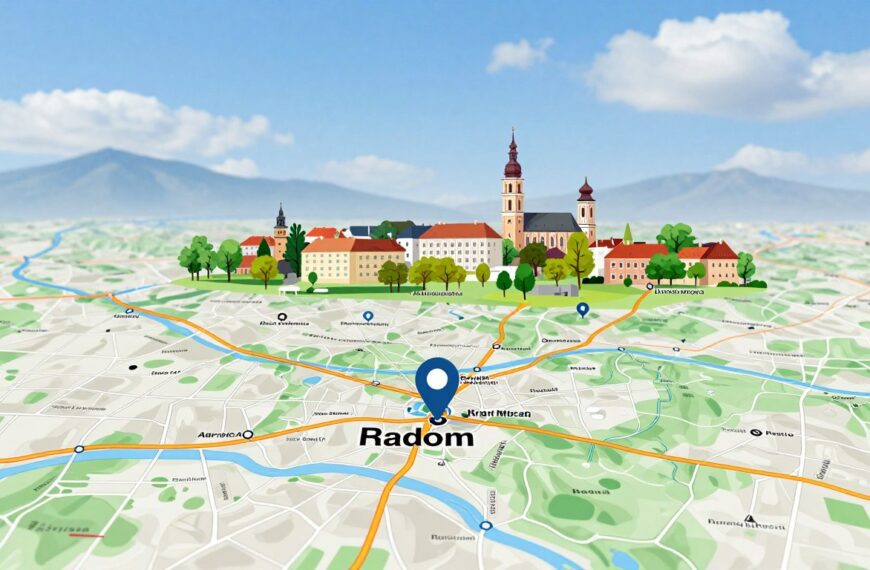 Gdzie leży Radom