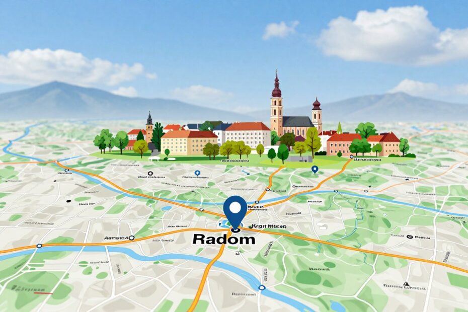 Gdzie leży Radom