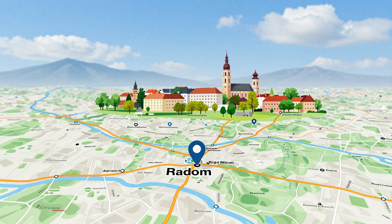 Gdzie leży Radom