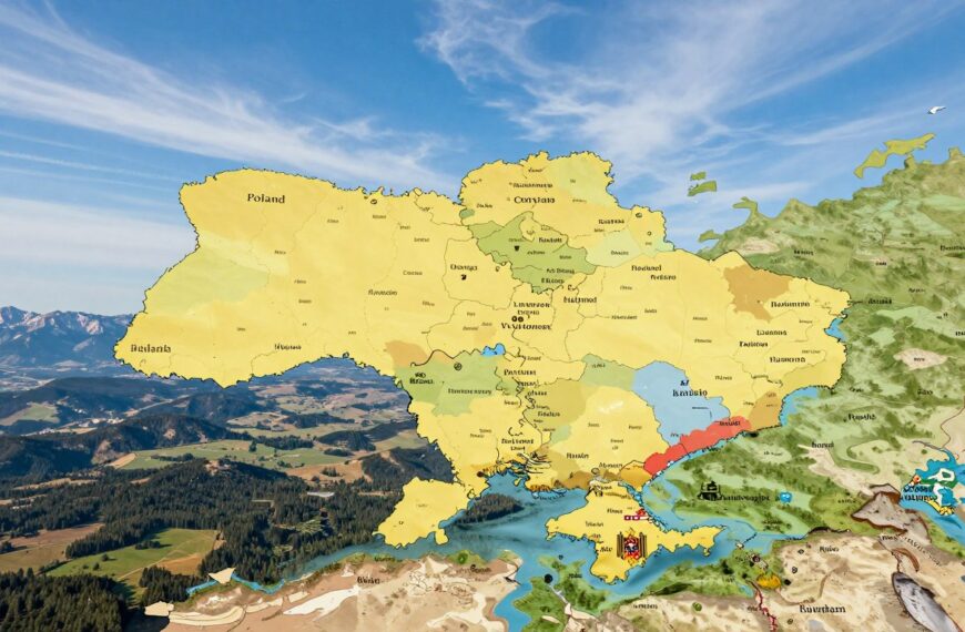 Z kim graniczy Ukraina? Wszystkie państwa sąsiadujące
