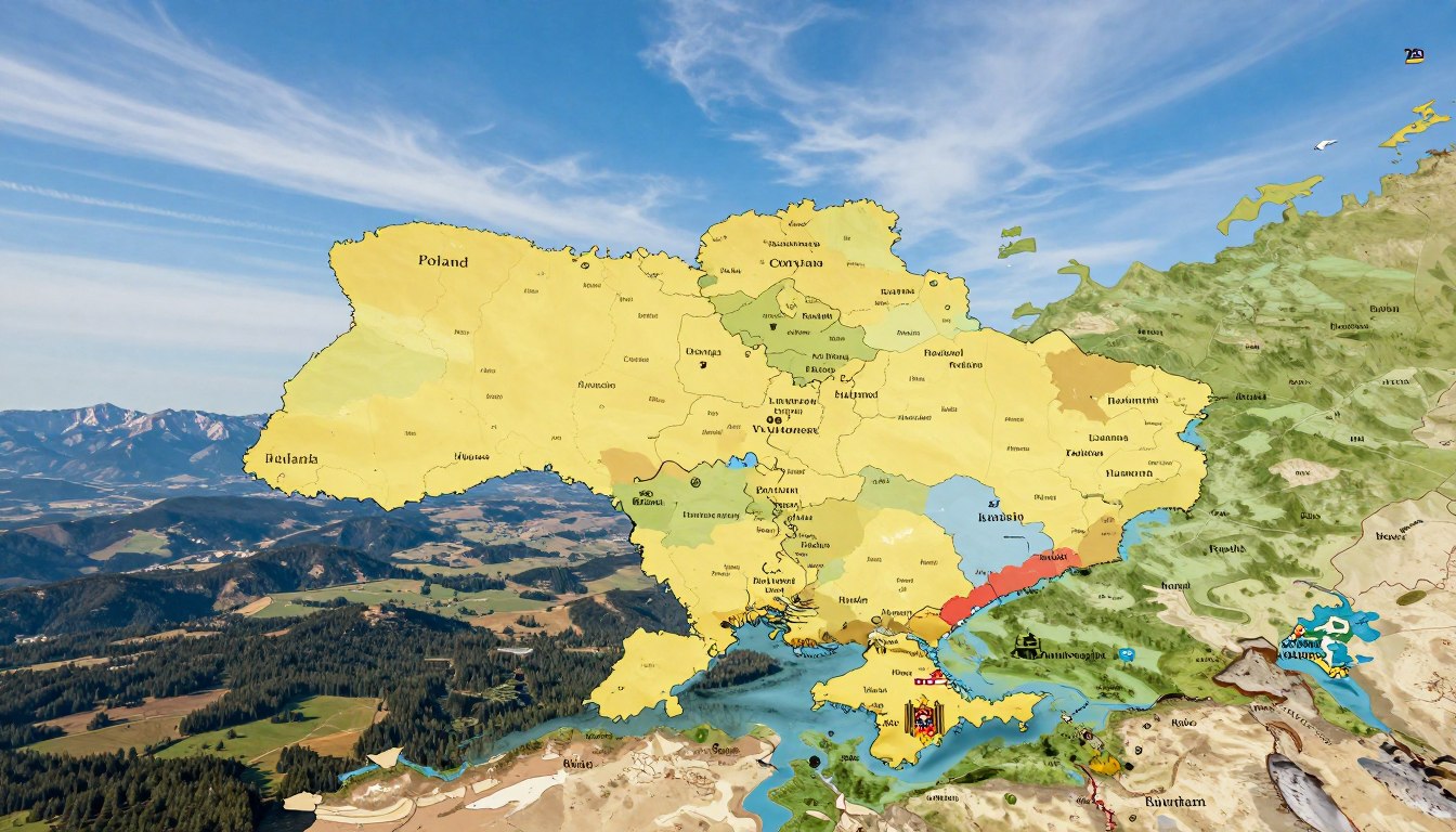 Z kim graniczy Ukraina